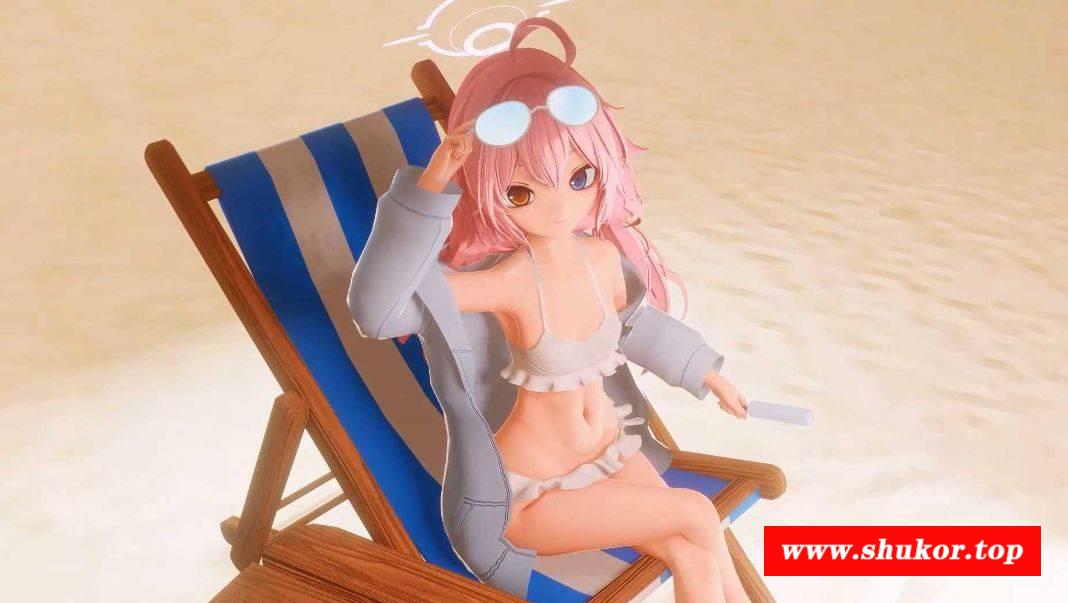 【3D动画/いちいちに(112)/纯啪】蔚蓝档案：雌小鬼泳装小鸟游星野【407m/1080p/百度】[1740post]-小树基地