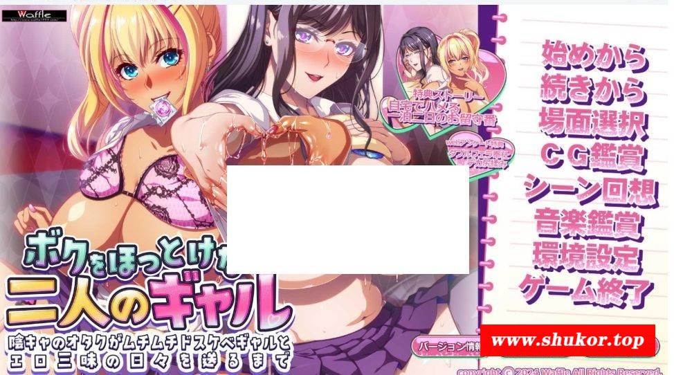 [PC-ADV游戏] 【拔作ADV/汉化】两个无法忽视我的辣妹 ～宅男和丰满好色辣妹度过充满情色的日子～/ボクをほっとけない二人のギャル ～ AI汉化版【4G】[hushi]-小树基地