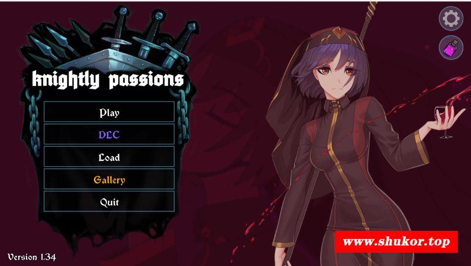 [PC-SLG游戏] 【SLG/动态】猎魔人物语/Knightly passion Ver1.34 +DLC【更新/2.5G】[liemoren1.34]-小树基地