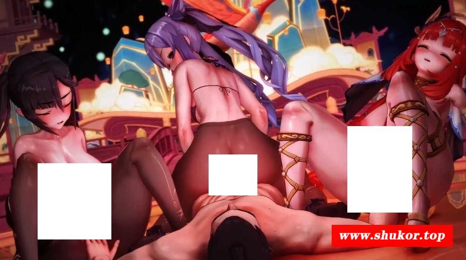 图片[5]-【MMD/Lanzfh/纯啪】原神NTR 海灯节乱jiao银趴(差分)【1.12g/1080p/百度】[1976]
