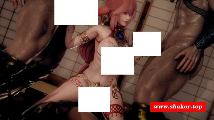 [3D/无修/CV] Elarbaby：D39-八重神子&雷电将军 性感姐妹花激情双飞 [4.9G/BD][ELARd39]-小树基地