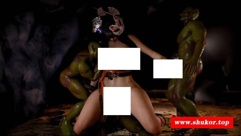 图片[2]-[3D/动态/VAM] Jindo：Quynh 2V 姓感长腿御姐陷入哥布林lun剑地狱 [1.7G/BD][Jquynh2v]
