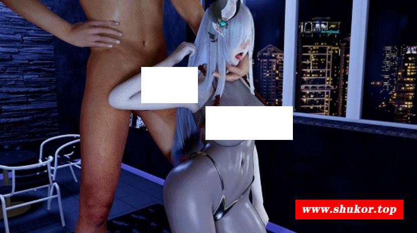 图片[2]-[3D/动态/VAM] decade：申鹤 姓感黑丝御姐贴身侍奉榨精 [2.5G/BD][DEshai]