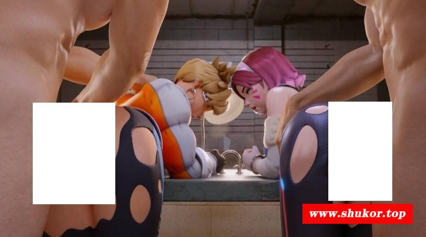 [3D动画][The Count] Males 猎空DVA 轮奸巨根后入肛交内射 [974M/BD][TCLD]-小树基地