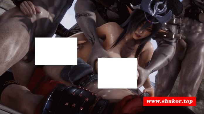 [3D/无修/CV] Elarbaby：D-23 奥利卡&克洛伊 高傲精灵主仆多人调教爆肏中出 [2.2G/BD][ELARd23]-小树基地