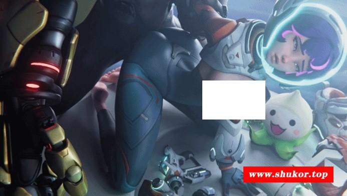 [3D/无修/CV] Nagoonimation 4月新作：Juno and Doomfist 娇嫩少女黑色巨根后入爆肏 [545M/BD][Nagoonimation 2504]-小树基地