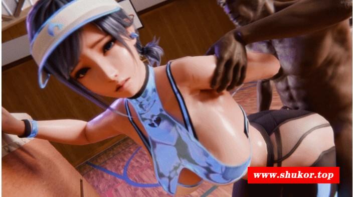 图片[4]-[3D/无修/CV] Gagsly 2-4月新作：玛莉萝丝+小百合+凪咲+穗乃果+环 姓感女神被猥琐老头猥亵侵犯 [1.5G/BD][Gagsly 2402-04]